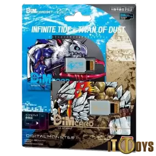 Vital Blacelet 
Digimon 
DIM Card Set EX Digimon Adventure 
Infinite Tide ＆Titan Of Dust