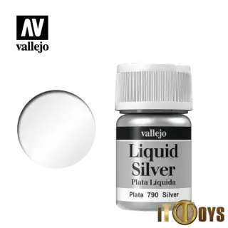 Vallejo Liquid (35ml) 
70.790 
Liquid Silver